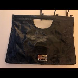 Nine West blk handbag. Lightly used